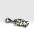 Sterling Silver Nugget Pendant