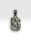 Sterling Silver Nugget Pendant