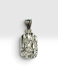 Sterling Silver Nugget Pendant