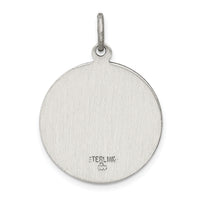 925 Sterling Silver Saint Gerard Medal