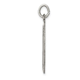 Saris and Things 925 Sterling Silver Antiqued Saint Joseph Medal