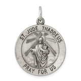 925 Sterling Silver Saint Jude Thaddeus Medal
