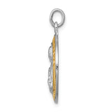 Goldia Sterling Silver Saint Jude Thaddeus Medal