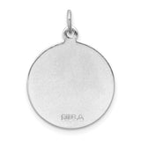 Goldia Sterling Silver Saint Jude Thaddeus Medal
