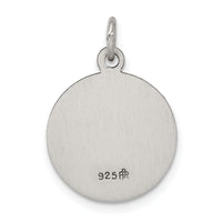 925 Sterling Silver Antiqued Saint Michael Medal