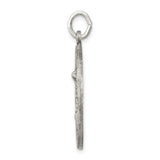 35 mm Sterling Silver Antiqued Saint Michael Medal