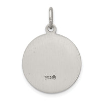 Saris and Things 925 Sterling Silver Antiqued Saint Patrick Medal