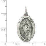 925 Sterling Silver Saint Jude Thaddeus Medal