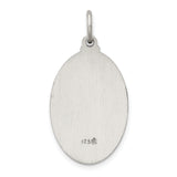 925 Sterling Silver Antiqued Saint Joseph Medal