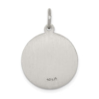 Saris and Things 925 Sterling Silver Antiqued Saint Anthony Medal