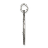 925 Sterling Silver Saint Florian Medal