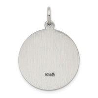 925 Sterling Silver Saint Florian Medal