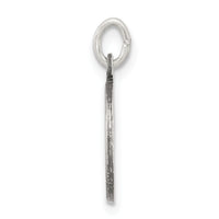 Sterling Silver Antiqued Saint Christopher Medal