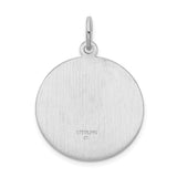 925 Sterling Silver Saint Christopher Medal