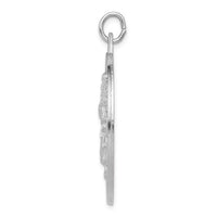 Saris and Things 925 Sterling Silver Saint Christopher Medal