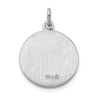 Saris and Things 925 Sterling Silver Saint Christopher Medal
