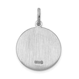 25 mm Sterling Silver Saint Christopher Medal