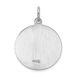 Saris and Things 925 Sterling Silver Saint Christopher Medal