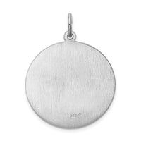 Saris and Things 925 Sterling Silver Saint Christopher Medal