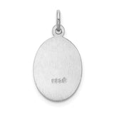 925 Sterling Silver Saint Christopher Medal