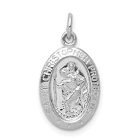 925 Sterling Silver Saint Christopher Medal