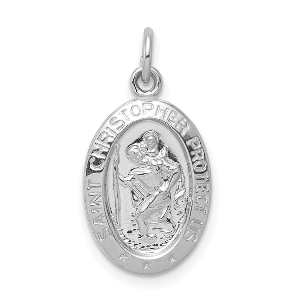 925 Sterling Silver Saint Christopher Medal