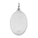 30 mm Sterling Silver Saint Christopher Medal