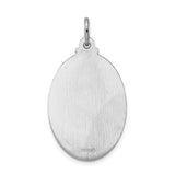 31 mm Sterling Silver Saint Christopher Medal