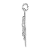 Saris and Things 925 Sterling Silver Saint Christopher Medal