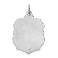 Saris and Things 925 Sterling Silver Saint Michael Badge Medal