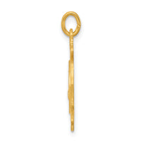 Saris and Things 925 Sterling Silver 24k Gold-plated Sterling Silver Saint Florian Fireman's Badge Medal