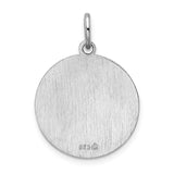 Saris and Things 925 Sterling Silver Saint Joseph Medal