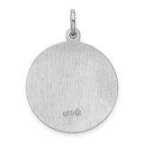 925 Sterling Silver Saint Joseph Medal