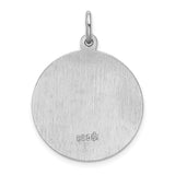 925 Sterling Silver Saint Joseph Medal