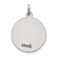 Saris and Things 925 Sterling Silver Antiqued Saint Joseph Medal