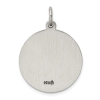 Saris and Things 925 Sterling Silver Antiqued Saint Joseph Medal