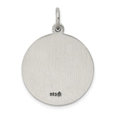 Saris and Things 925 Sterling Silver Antiqued Saint Joseph Medal