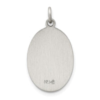 Saris and Things 925 Sterling Silver Antiqued Saint Joseph Medal