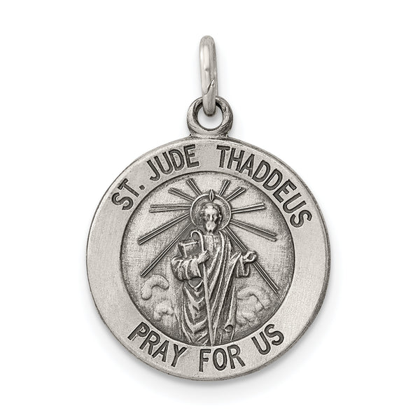 925 Sterling Silver Saint Jude Thaddeus Medal