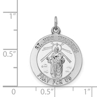 925 Sterling Silver Saint Jude Thaddeus Medal