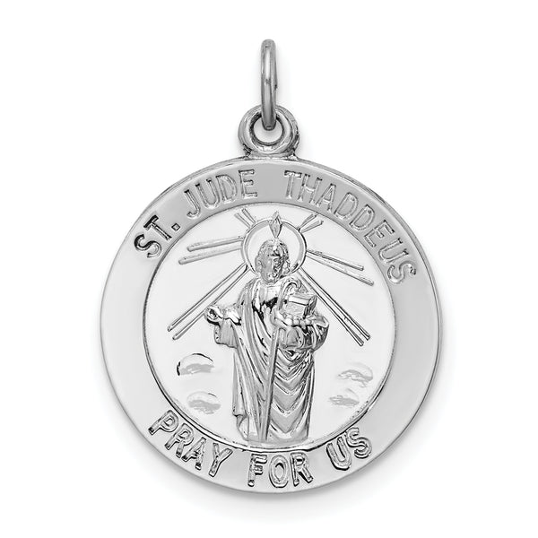 925 Sterling Silver Saint Jude Thaddeus Medal