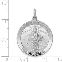 925 Sterling Silver Saint Jude Thaddeus Medal