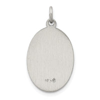 925 Sterling Silver Antiqued Saint Jude Thaddeus Medal