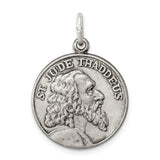 925 Sterling Silver Saint Jude Thaddeus Medal
