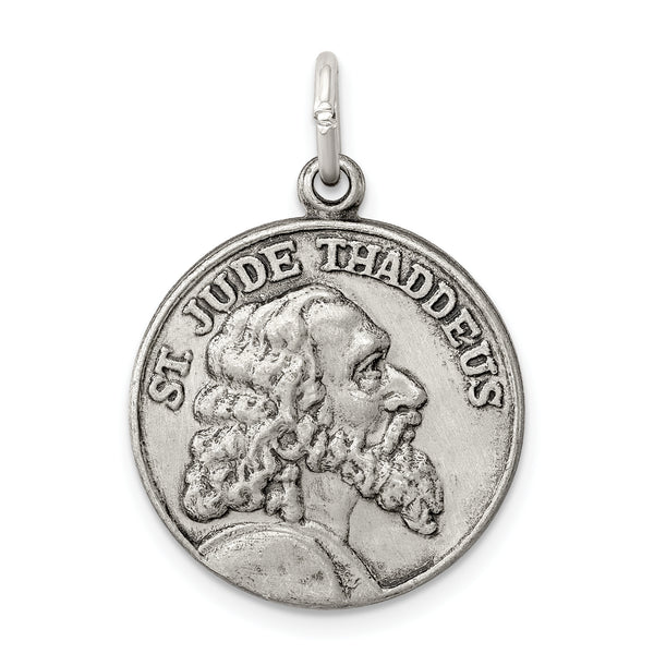 925 Sterling Silver Saint Jude Thaddeus Medal