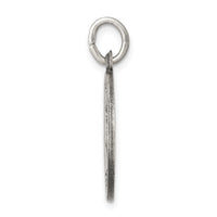 Saris and Things 925 Sterling Silver Antiqued Saint Luke Medal