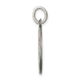 Saris and Things 925 Sterling Silver Antiqued Saint Luke Medal