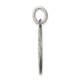 Saris and Things 925 Sterling Silver Antiqued Saint Luke Medal