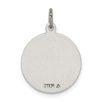 925 Sterling Silver Antiqued Saint Michael Medal