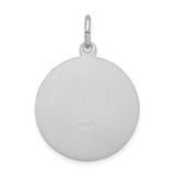 925 Sterling Silver Saint Anthony Medal